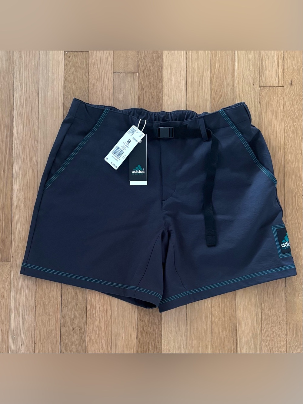 adidas Equipment EQT Shorts Mens M Black JW9880 Gorpcore Utility Golf NWT $120